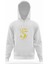 Aşk 5 Vakittir Beyaz Erkek Kapüşonlu Sweatshirt Uzun Kol 1