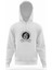 Göktürk Tengri Biz Menen Beyaz Erkek Kapüşonlu Sweatshirt Uzun Kol 1