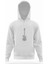 Notalar Gitar Music Beyaz Erkek Kapüşonlu Sweatshirt Uzun Kol 1