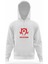 Of Warcraft For The Horde World Beyaz Erkek Kapüşonlu Sweatshirt Uzun Kol 1