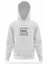 Perfection Logo Beyaz Erkek Kapüşonlu Sweatshirt Uzun Kol 1