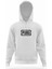 Pubg Logo Beyaz Erkek Kapüşonlu Sweatshirt Uzun Kol 1