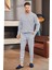 Erkek Mavi Pijama Takımı Camellia 2757 1
