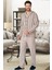 Erkek Kahverengi Pijama Takımı Camellia 2767 1