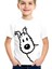 Snowy Beyaz Kısa Kollu Kız Erkek Uniseks Çocuk T-Shirt 1