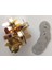 Örgü Çantaya Mıknatıslı Çıtçıt Light Gold 5Li Paket 1