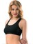 6050 Kadın Likralı Sporcu Büstiyer Yarım Atlet Body 1