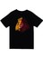 Aslan Sarı Kırmızı Baskılı T-Shirt 1