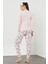 Göz Bantlı Peluş Baskılı Pijama Takım 2