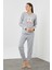 Peluş Baskılı Pijama Takım 3