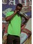 Yeşil Yanı Fermuarlı Oversize T-Shirt 1KXE1-44586-08 3