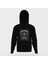 Jd Baskılı Siyah Erkek Örme Kapşonlu Sweatshirt Uzun Kol 1