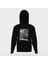K-Pop Bts Baskılı Siyah Erkek Örme Kapşonlu Sweatshirt Uzun Kol 1
