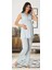 Kadın Mavi Lohusa Pijama Takımı EFFORTT 8032 1