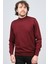 Erkek Yarım Balıkçı Yaka Yün Kazak 0249604 Bordo 4
