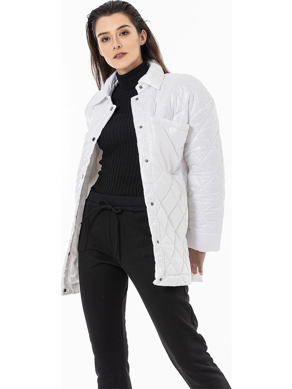 Coral 10146 Cepli Kapitone Mont Beyaz Fiyati Taksit Secenekleri