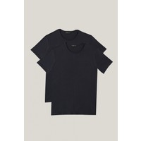 Altınyıldız Classics Slim Fit Bisiklet Yaka 2'li Düz Koton Tişört Paketi