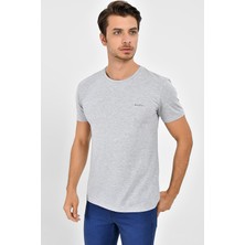 Superlife  Bisiklet Yaka Brooklyn Baski Tshirt