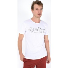 Superlife  Brooklyn El Yazi Baskili Tshirt