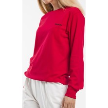 Superlife Kadın Bisiklet Yaka Sweatshirt