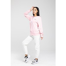 Superlife Kadın Bisiklet Yaka Sweatshirt