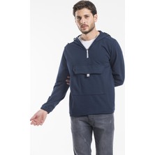 Superlife Erkek Yarım Fermuarlı Sweat
