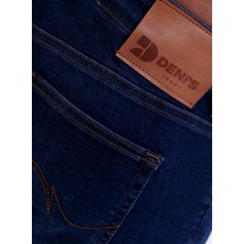 Deni's Jeans Arthur Mavi Slim Fit Normal Bel Erkek Kot Pantolon