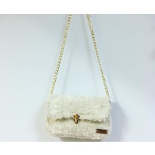 Pink Bag El Tasarımı Kürklü Çanta