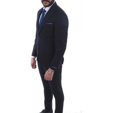 Jan Carlucci Slimfit Yelekli Drop 6 Takım