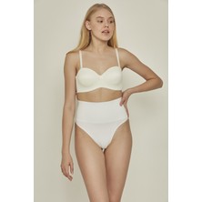 C&City C12020 Double String Korse Beyaz