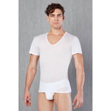 Doreanse Beyaz Erkek T-Shirt 2530