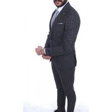 Jan Carlucci Slimfit Yelekli Drop 6 Takım