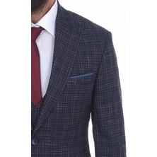 Jan Carlucci Slimfit Yelekli Drop 6 Takım