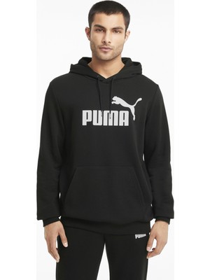 Puma Big Logo Erkek Sweatshirt Beyaz - 58668802