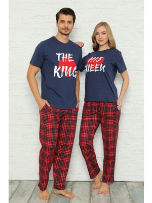 Nisanca Eş Sevgili Kombini Kadın Pijama Takımı