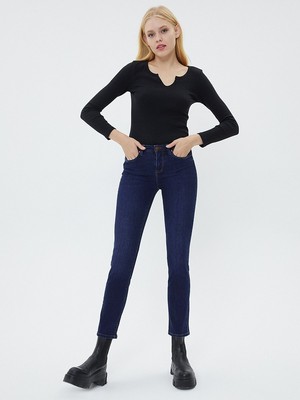 Loft Cady Lensa Kadın Slim Fit Kot Pantolon LF2025615