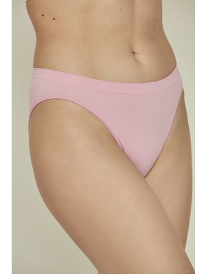 C&city C13001 Dikişsiz Slip Külot Pembe Neon