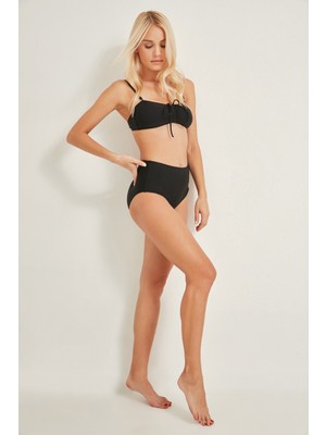 C&City Kadın Yüksek Bel Bikini Altı 3010