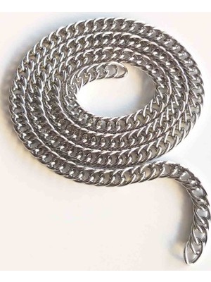 Angel Çanta Aksesuar Çift Halkalı Gümüş Zincir