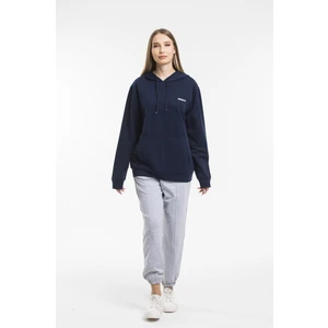 Baskılı KapüşonluKanguru Cepli Sweatshirt