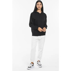 Kadın Kapüşonlu Kanguru Cepli Sweatshirt