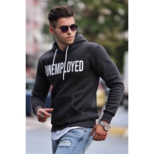 Baskılı Siyah Sweatshirt 4393