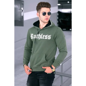 Haki Baskılı Erkek Sweatshirt 4747