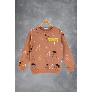 Erkek Çocuk Baskılı Sweatshirt