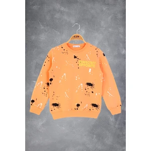 Erkek Çocuk Baskılı Sweatshirt