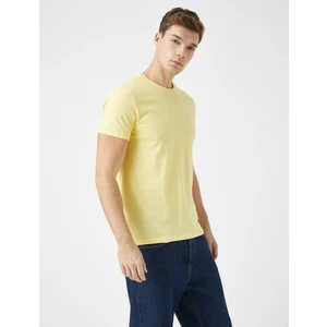 Basic Kısa Kollu Bisiklet Yaka Tişört