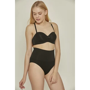 C&City C12200 Seamless Slip Pantolon Korse Siyah
