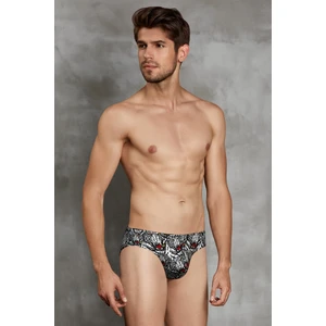 DOREANSE 1337 ERKEK MODAL TIGER BASKILI SLİP