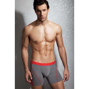 DOREANSE 1754 ERKEK MODAL ÇİFT RENKLİ GRİ BOXER