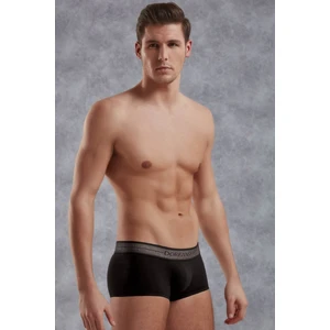 DOREANSE 1774 ERKEK MİNİ PAÇA KOT DESEN SİYAH BOXER